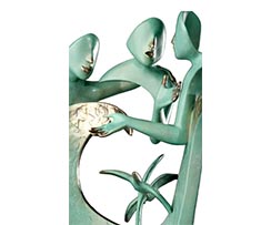 XIN ART galerie ouvre l'atelier d'ETIENNE